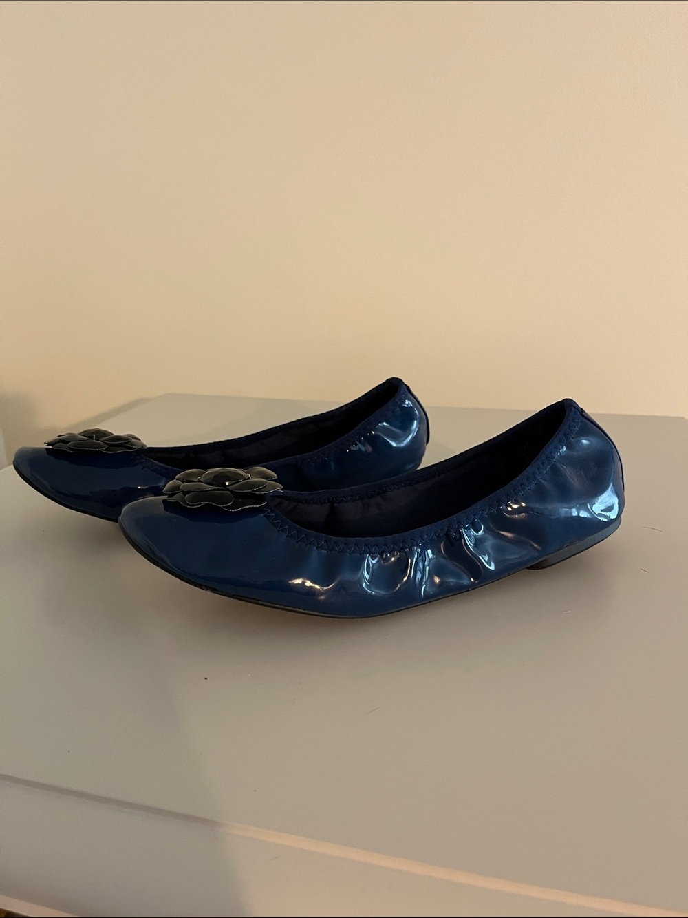 Lindsey Phillips Navy Blue Interchangeable Flats